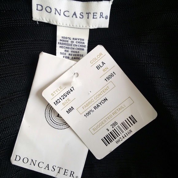 🆕Doncaster Black Pullover Crinkle Knit Top - Picture 4 of 4